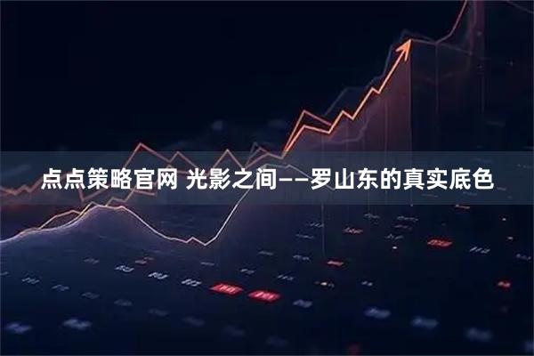 点点策略官网 光影之间——罗山东的真实底色